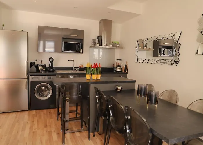 T3 Jaude + Terrasse Et Garage * クレルモン・フェラン